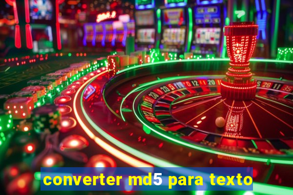 converter md5 para texto